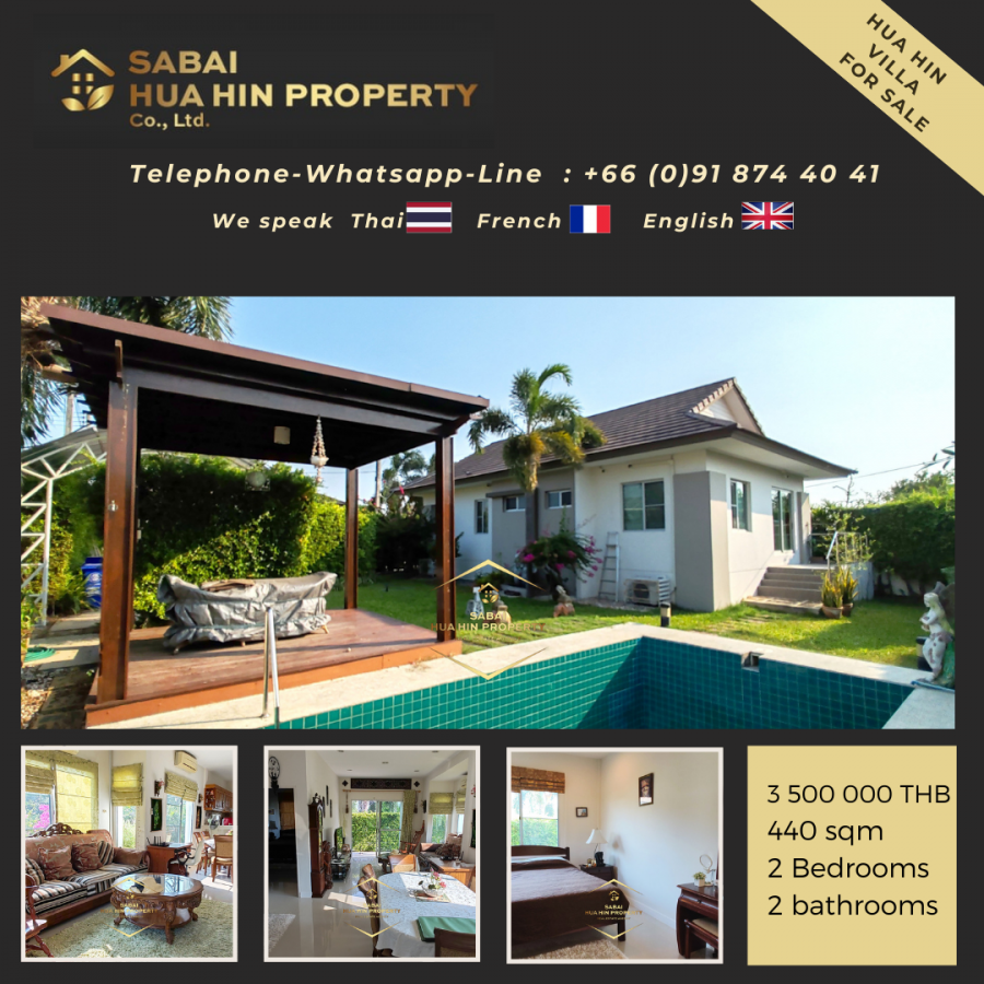 Vente Maison/Villa HUA HIN THAILANDE  