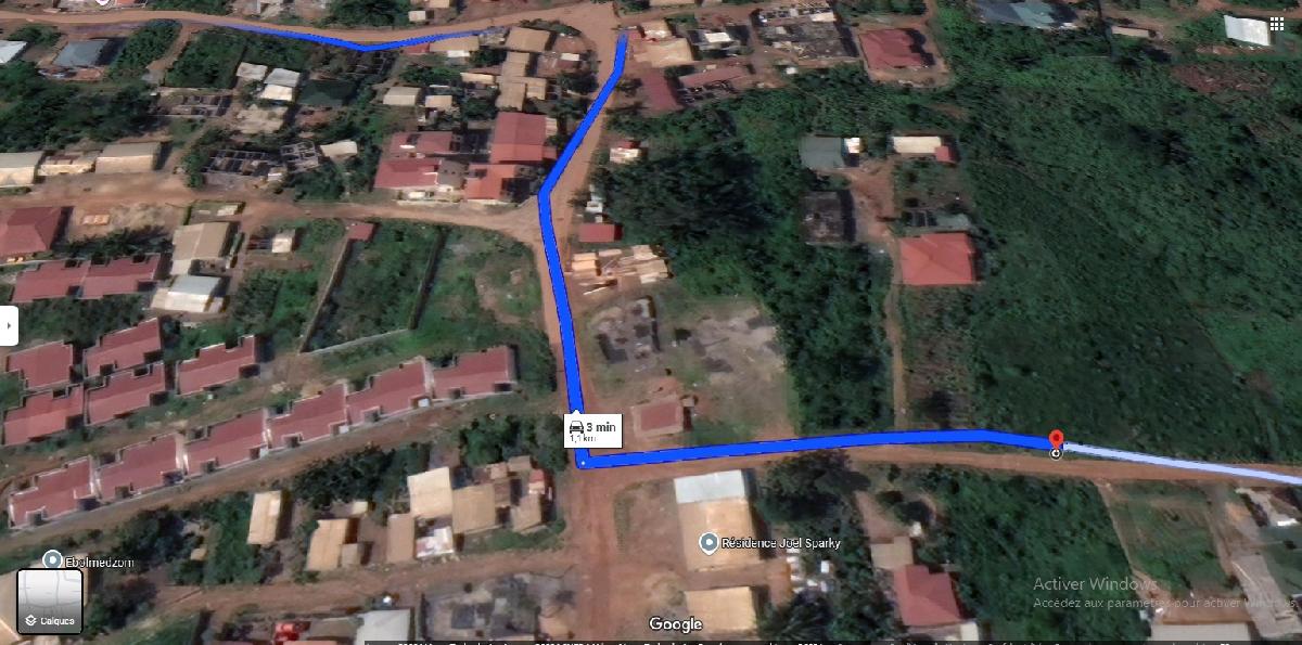 Vente Terrain YAOUNDE - NKOABANG CAMEROUN  